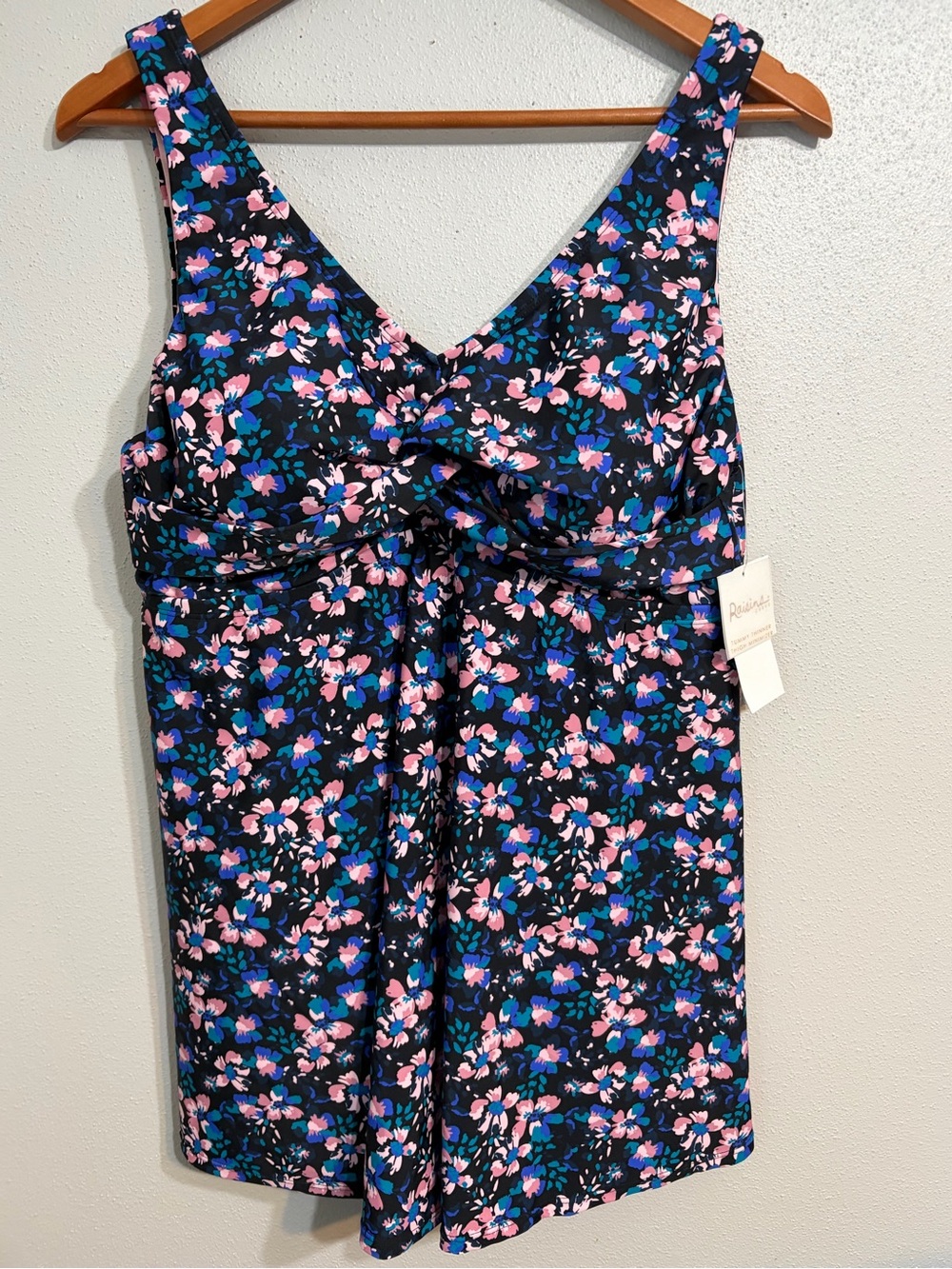 Raisins Roamans Blush Pink Mesh-Lined Swimdress